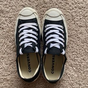 Converse Jack Purcell black shoes